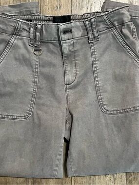 White House Black Market Women's Gray Utility Jeans